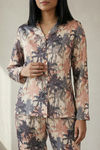 Zivame Buttersoft Knit Poly Pyjama Set - Maple Sugar — thumbnail 5